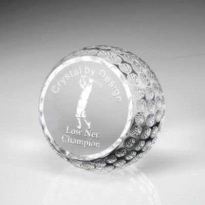 2 1/4" Standing Golf Ball Award