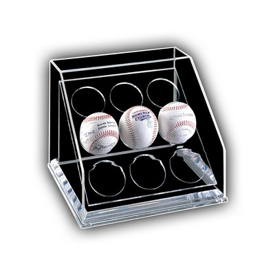 9 Ball Baseball Case with 1/4" Base