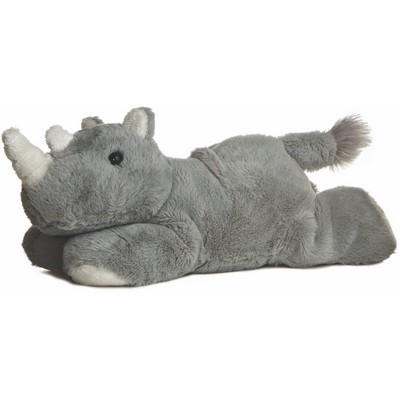 8" Rhino Stuffed Animal