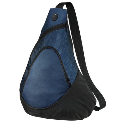 Port & Authority® Honeycomb Sling Backpack