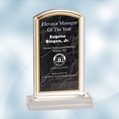 Black Marbleized Acrylic Award (Large)