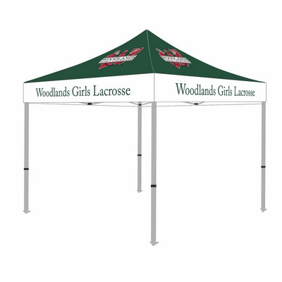 Commercial Steel CL 10x10 Custom Canopy Kit (Full Color Digital Dye Sublimation)