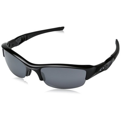 Oakley® Flak Jacket Polarized Sunglasses - Black