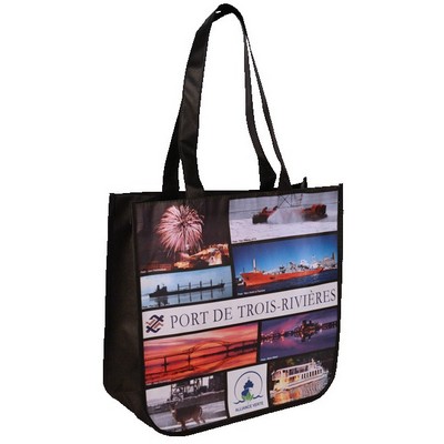 Lulu Laminated Bag (12"x 14"x 5")