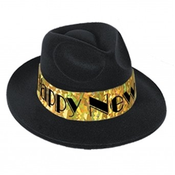 Swingin' Gold Fedora Hats