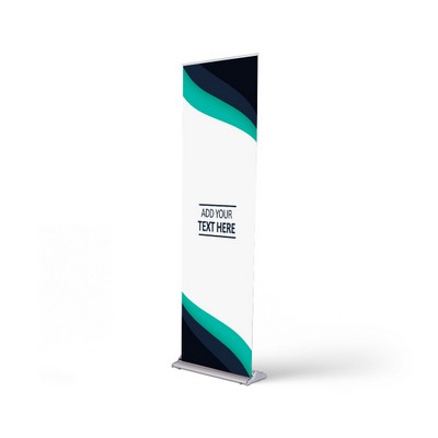 Silverstep 24'' Retractable Banner Stand (24" x 85")