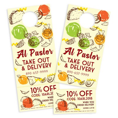 Door Hanger (10pt - Perforated)