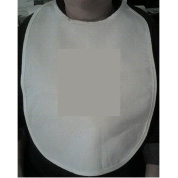 Adult Cloth Bibs BLANK with Ties