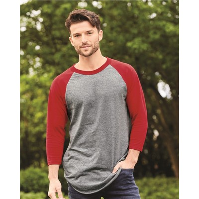 Augusta Sportwear® Three-Quarter Sleeve Baseball Jersey