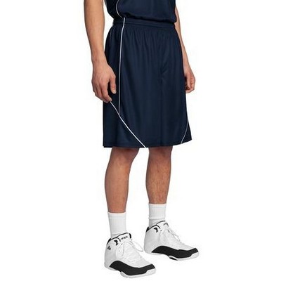 Sport-Tek® PosiCharge® Mesh Reversible Spliced Short