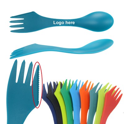 Eco-Friendly 3-In-1 Cutlery Spork