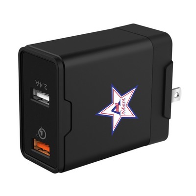 30W Dual Port Powerful USB Wall Charger Adapter