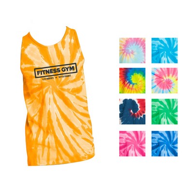 Customizable Tie-dye Tank Top