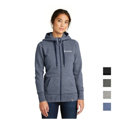 New Era® Ladies French Terry Full-Zip Hoodie