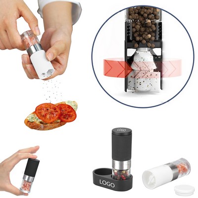 Mini Sized Manual Pepper Salt Grinder Set