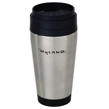 16 Oz. Stainless Travel Tumbler Mug w/ Plastic Liner