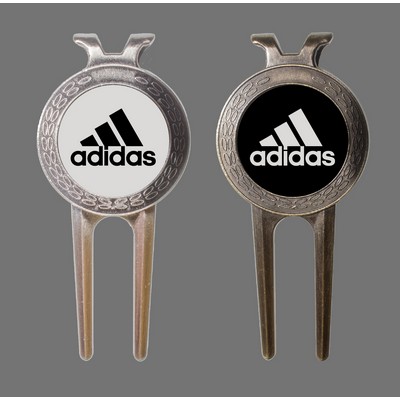 Money Clip Golf Divot Tool w/Removable Ball Marker