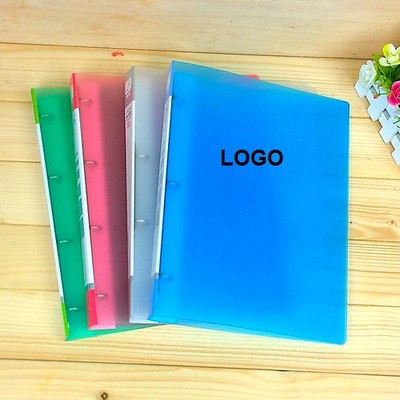 4 Hole Rings Binder File Folder