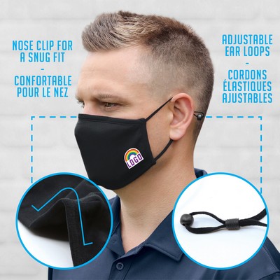 Ultimate Face Mask w/Adjustable Ear Loops - PPE Protection