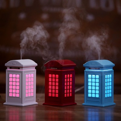 Telephone Booth Shaped Mini USB Air Humidifier