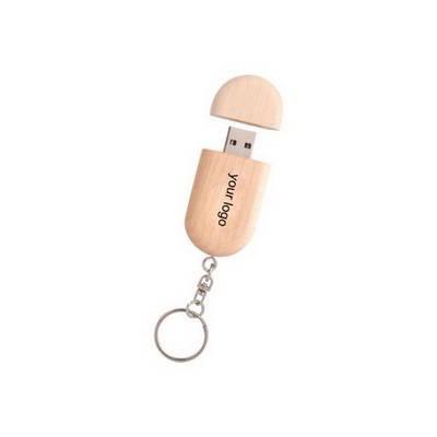 Wooden USB Flash Drive/ 4GB