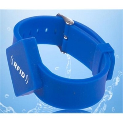 Adjustable RFID Wristband Silicone Watch