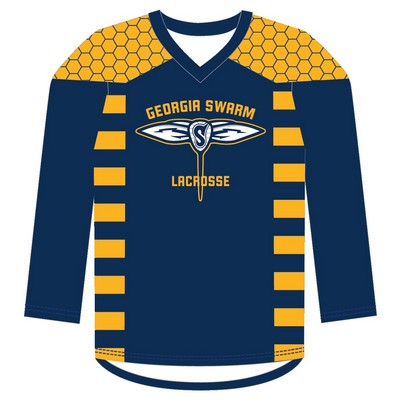 LACROSSE - Custom Full Sublimated 3/4 Sleeve/Goalie Jersey