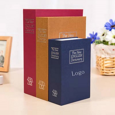 Book Safe with Combination Lock Home Dictionary Diversion Code Lock Money Box