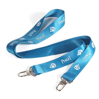 1/2" Dye Sublimated Dual Attachment Lanyard