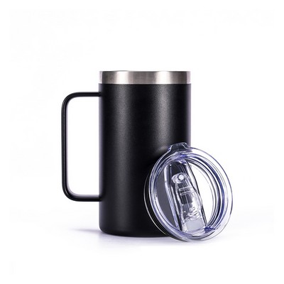 24 Oz. Double Wall Stainless Steel Coffee Mug