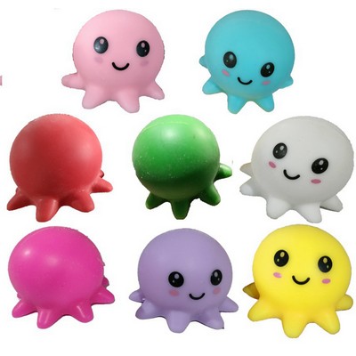 Octopus Shaped Squeeze Stress Toy Ball