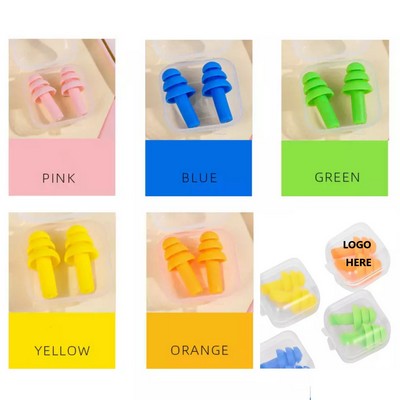 Noise Cancelling Soft Silicone Earplugs