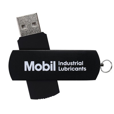 Montgomery Sleek Swivel USB - BLK-128MB