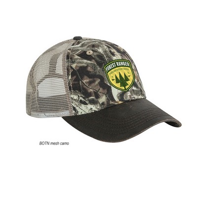 Dri Duck Waxy Meshback Cap