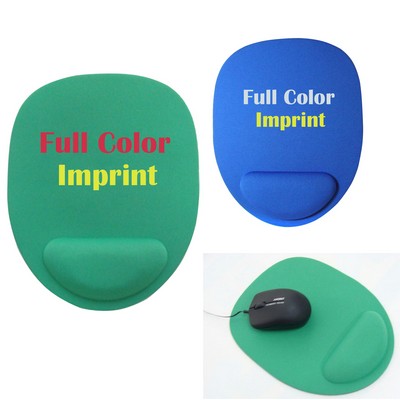 Rubber Wrist Rest Mouse Pad