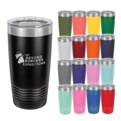 Polar Camel 20 oz. Ringneck Tumbler with Clear Lid