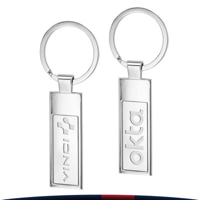 Parly Rectangular Keychain