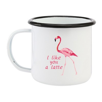 12 Oz. Enamel Camper Mug