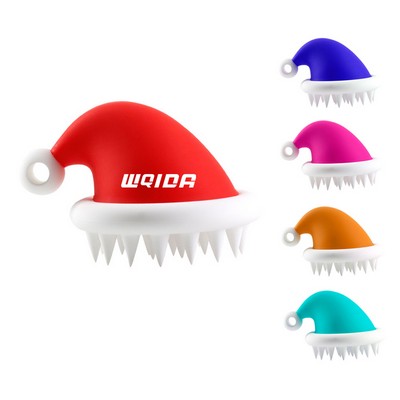 Christmas Hat Massage Brush