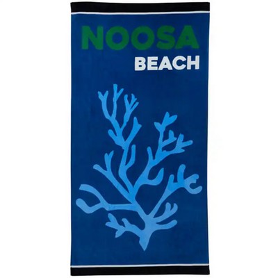 16" x 25" Sublimated Super Soft Silk Touch Velour Golf Towel