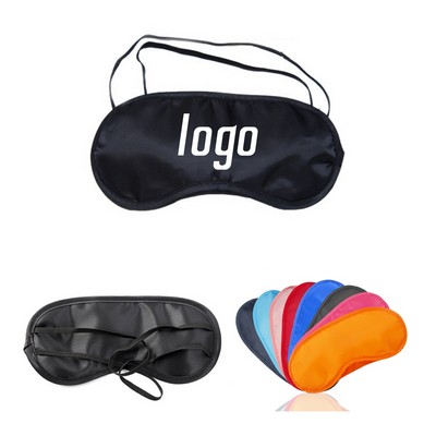 Basic Sleeping Eye Blinder Mask MOQ 50PCS