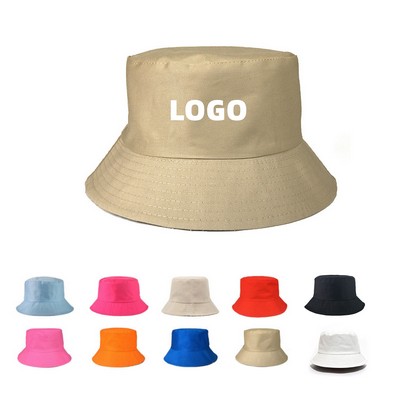 Cotton Fisherman Bucket Sun Hat