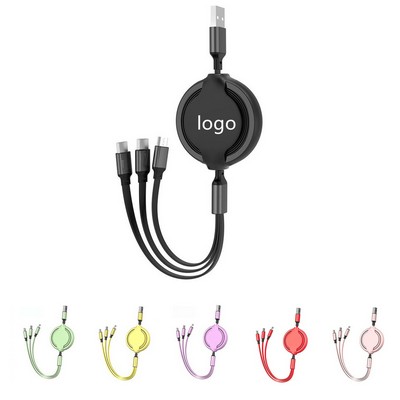 3 IN 1 Multi Charging Cord USB Cable Adapter