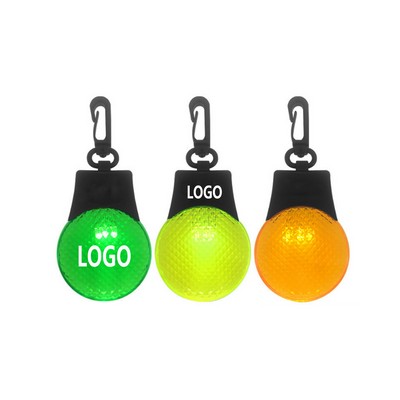 Night Warning Safety Reflective LED Flash Keychain