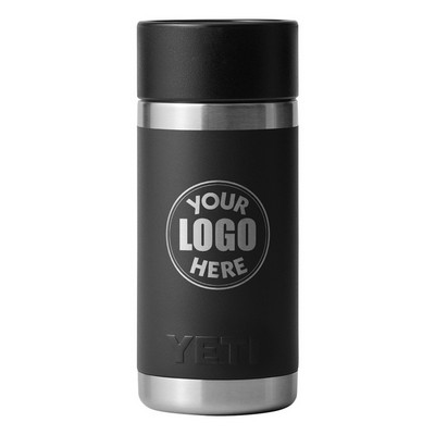 YETI Rambler 12 OZ Bottle w/ Hotshot Lid - Laser Engraved