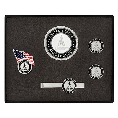 Officially Licensed U.S. Space Force 4-Piece Men's Gift Set