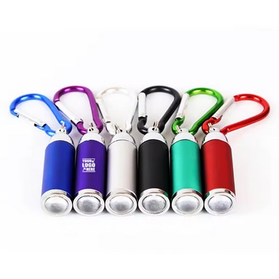 Mini Flash Light With Carabiner