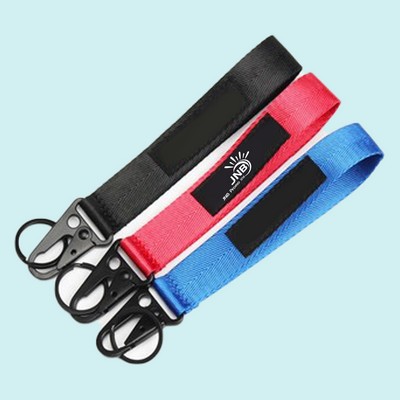 Polyester Hands Wrist Lanyard for Keys