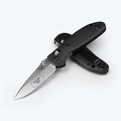 Mini Griptilian® Drop Point Black Knife