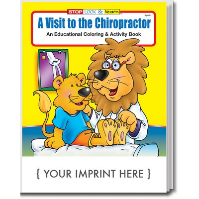 A Visit to the Chiropractor Coloring Book Fun Pack